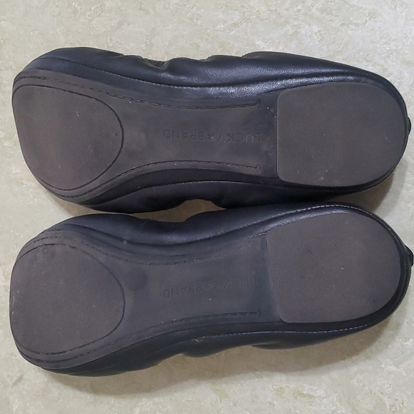 Lucky flats bundle: "Emmie", olive green & black - Picture 6 of 10